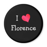 I Love Florence magnets