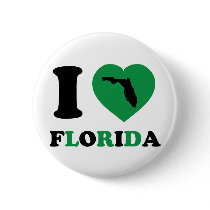 I Love Florida Pin