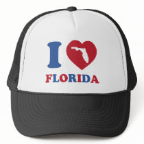 I Love Florida Mesh Hat