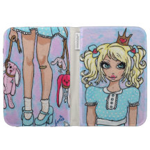 "I Love Fluffy Bunnies!" Kindle Case