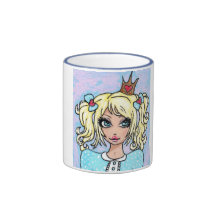 "I Love Fluffy Bunnies!" Mug
