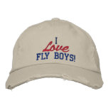 I Love Fly Boys! Air Force Hat Baseball Cap
