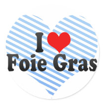 I Love Foie Gras Sticker