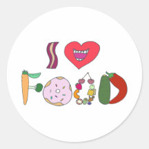 I love food sticker