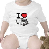 I Love Food Trucks! Bodysuits