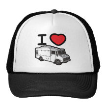 I Love Food Trucks! Hats