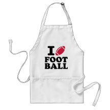I love Football Apron