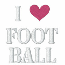 'I LOVE FOOTBALL'