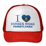 I Love Forbes Road, PA Hats
