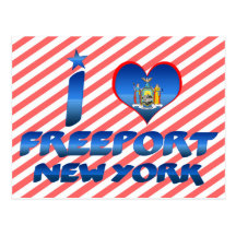 I love Freeport, New York Post Cards