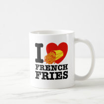 I Love French Fries mugs