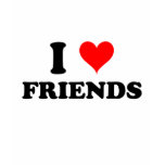I Love Friends t-shirts
