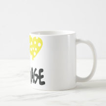 I love fromage icon coffee mug
