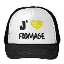 I love fromage icon trucker hats