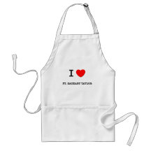 I Love Ft. Zachary Taylor Florida Apron