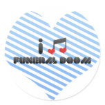 I Love Funeral Doom stickers
