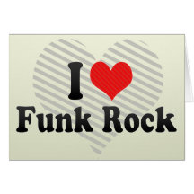I Love Funk Rock Cards