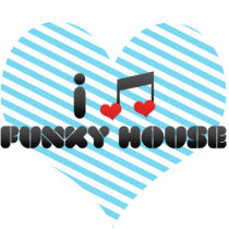 I Love Funky House Photo Sculpture