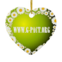I Love G-PACT Christmas Ornament