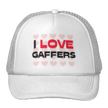 I LOVE GAFFERS MESH HATS