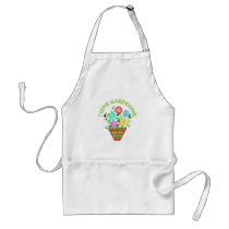 I LOVE GARDENING APRONS