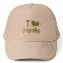 I Love Gardening Tshirts and Gifts Hats