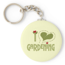 I Love Gardening Tshirts and Gifts Key Chains