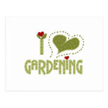 I Love Gardening Tshirts and Gifts Post Card