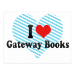 I Love Gateway Books Postcard