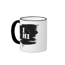 I LOVE GAY HAWAII -- WHITE -.png Mug