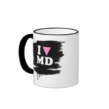 I LOVE GAY MD - WHITE -.png Mugs