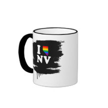 I LOVE GAY NEVADA - WHITE -.png Coffee Mugs