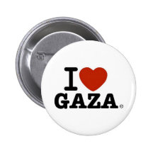 I Love Gaza Buttons