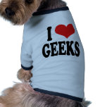 I Love Geeks pet clothing