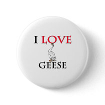 I Love Geese Pins