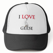 I Love Geese Hats