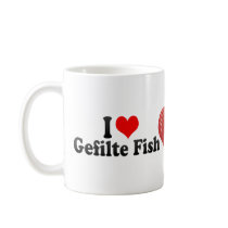 I Love Gefilte Fish Mug