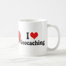 I Love Geocaching Mugs