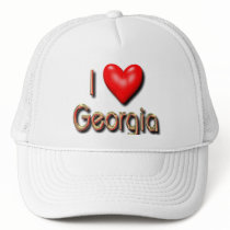 I Love Georgia Hats