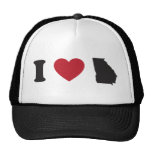 I Love Georgia hats