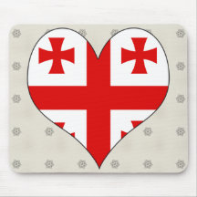 I Love Georgia Mousepads