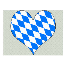 I Love Germany Bavaria Post Card