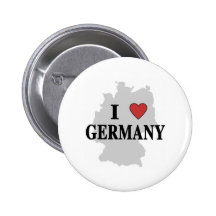 I Love Germany Button
