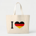 I love Germany Canvas Bags