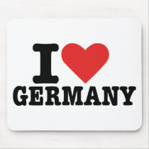 I love Germany Mouse Mats