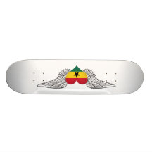 I Love Ghana -wings Skateboard Decks