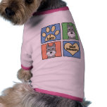 I Love Giant Schnauzers Pet Shirt