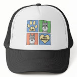 I Love Giant Schnauzers Hat