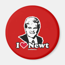 I Love Gingrich Magnets