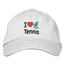 I Love Gipsy Tennis Embroidered Hat